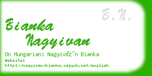 bianka nagyivan business card